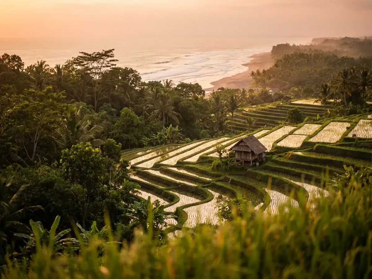 Honeymoon in Bali: itinerary and budget — infografika tema