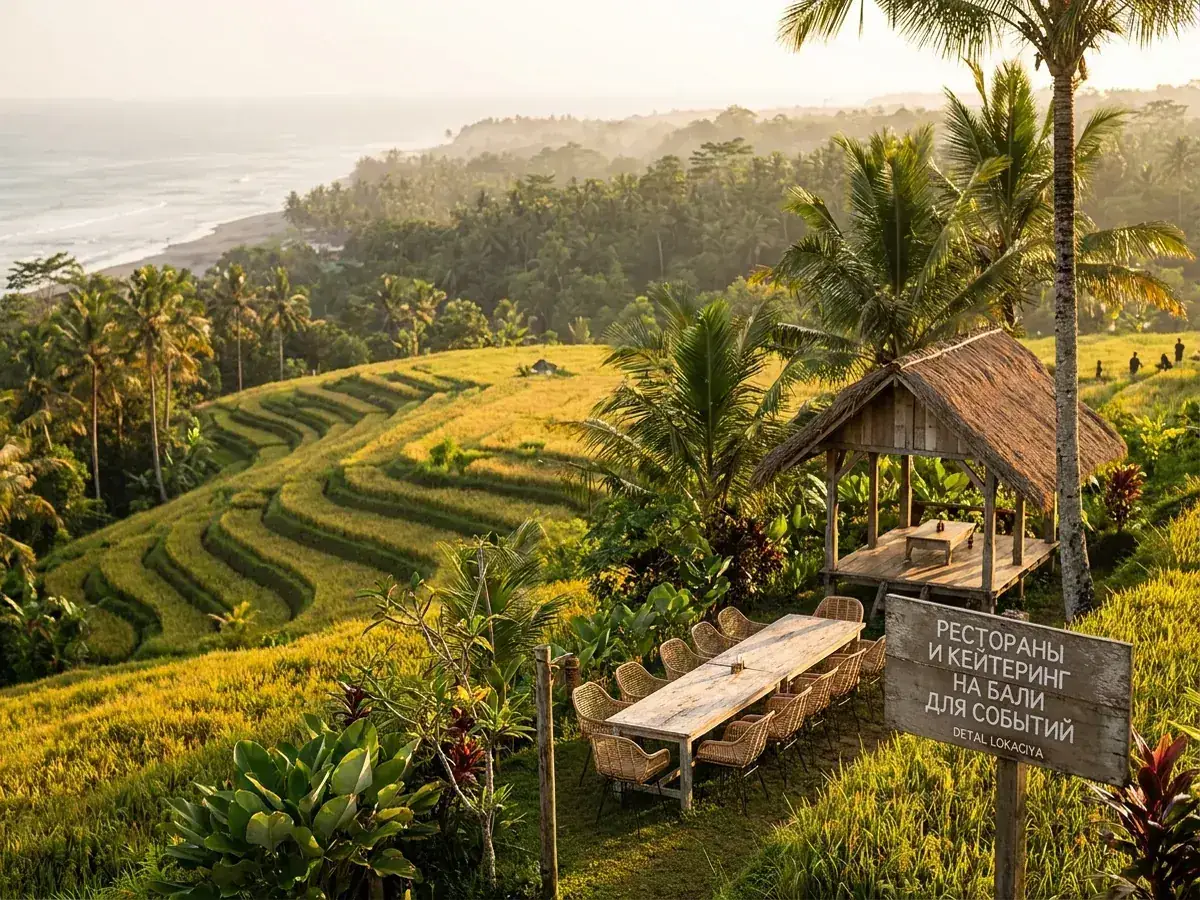 Restaurants und Catering auf Bali für Events — detal lokaciya