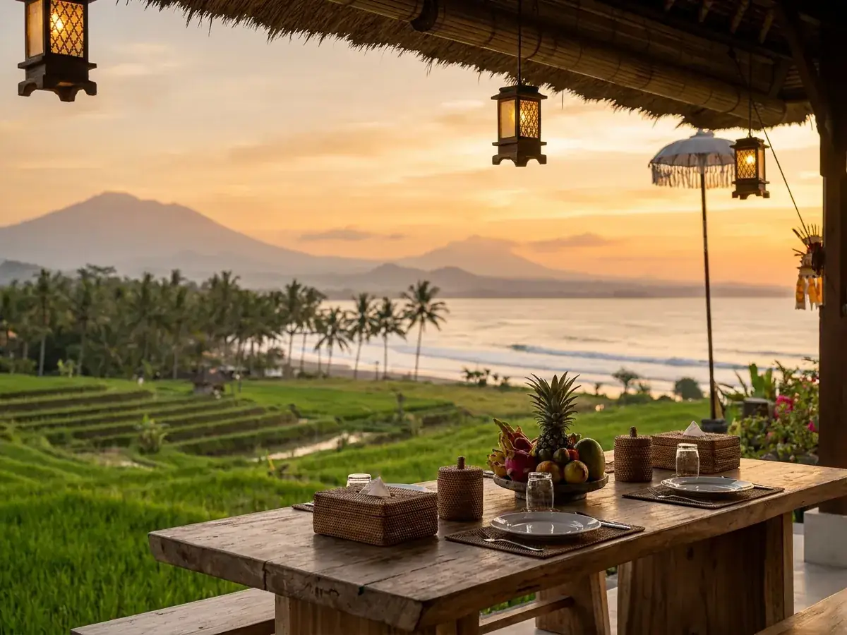 Restaurants und Catering auf Bali für Events — tipichnyj kadr