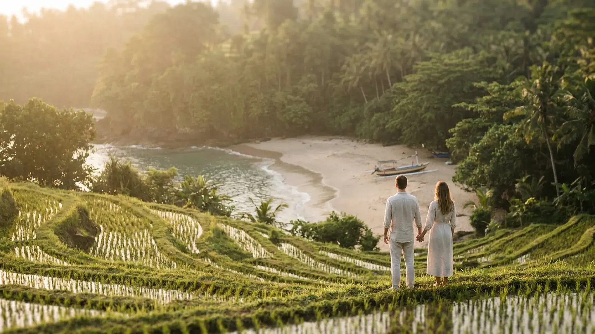 Honeymoon in Bali — romance