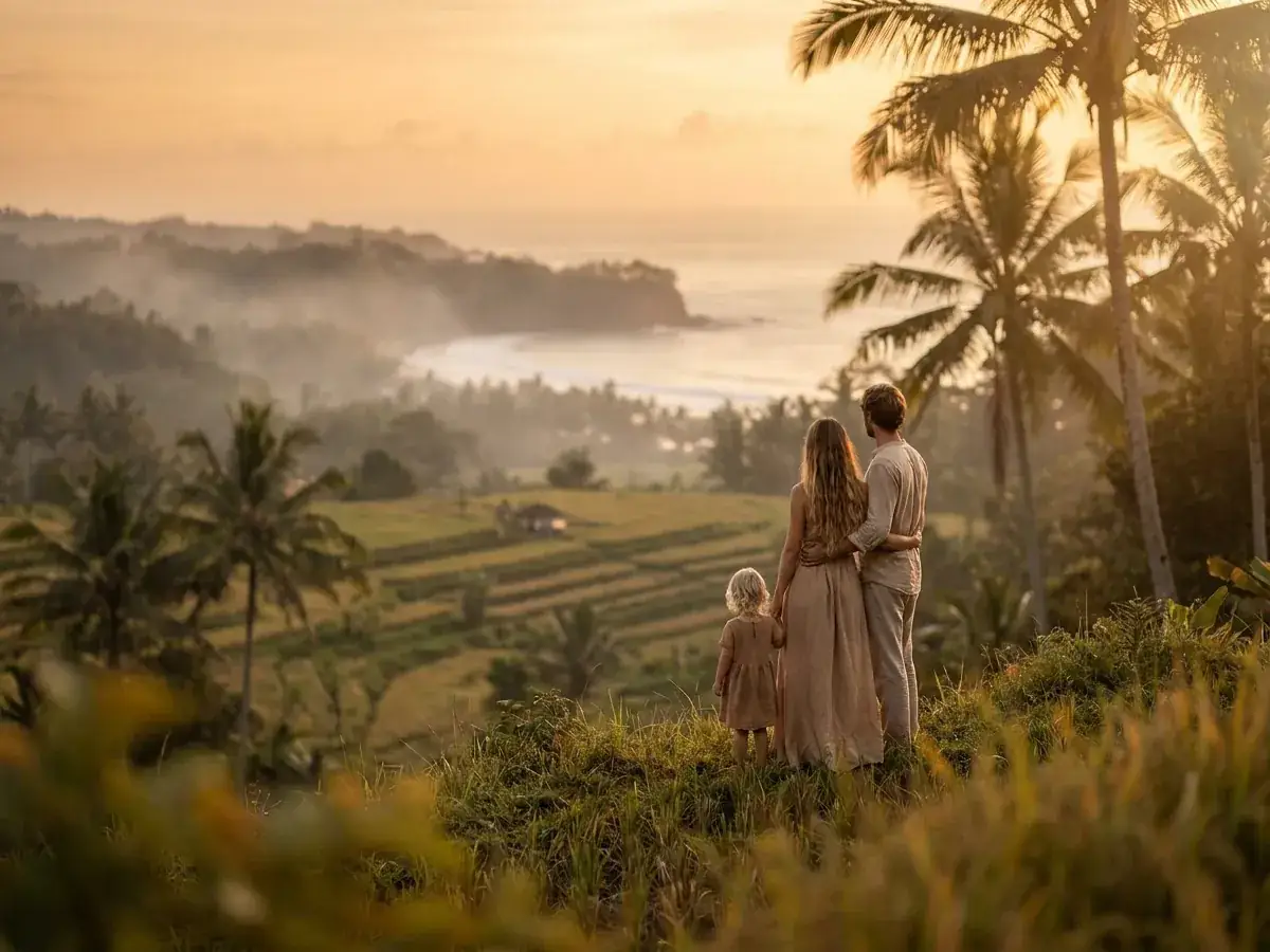 Cost of a photoshoot in Bali — para v oblakah
