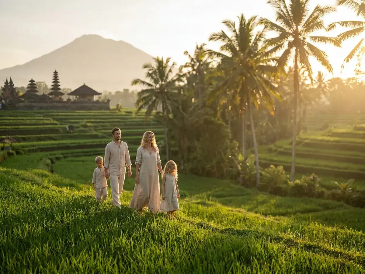 Family photoshoot in Bali — semeynyj kadr