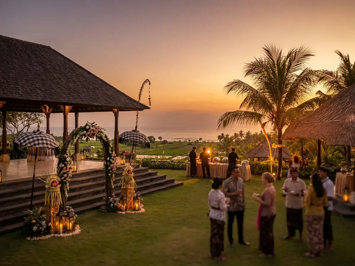 Sunset in the dry season in Bali — when is the best time to go