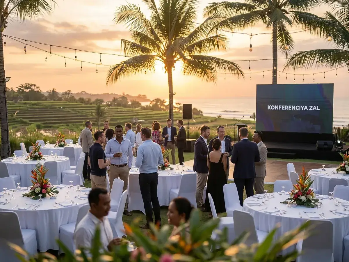 Cost of a corporate party in Bali — konferenciya zal