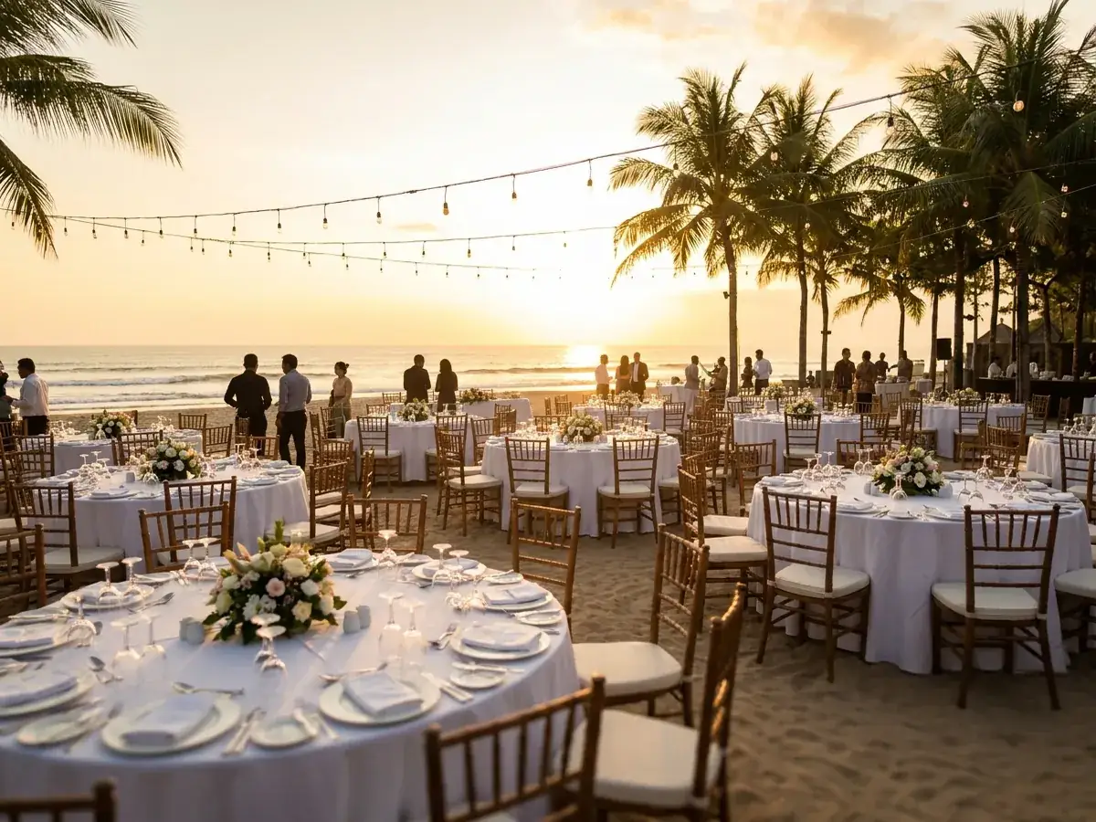 Closing documents for corporate events in Bali — gala uzhin stoly