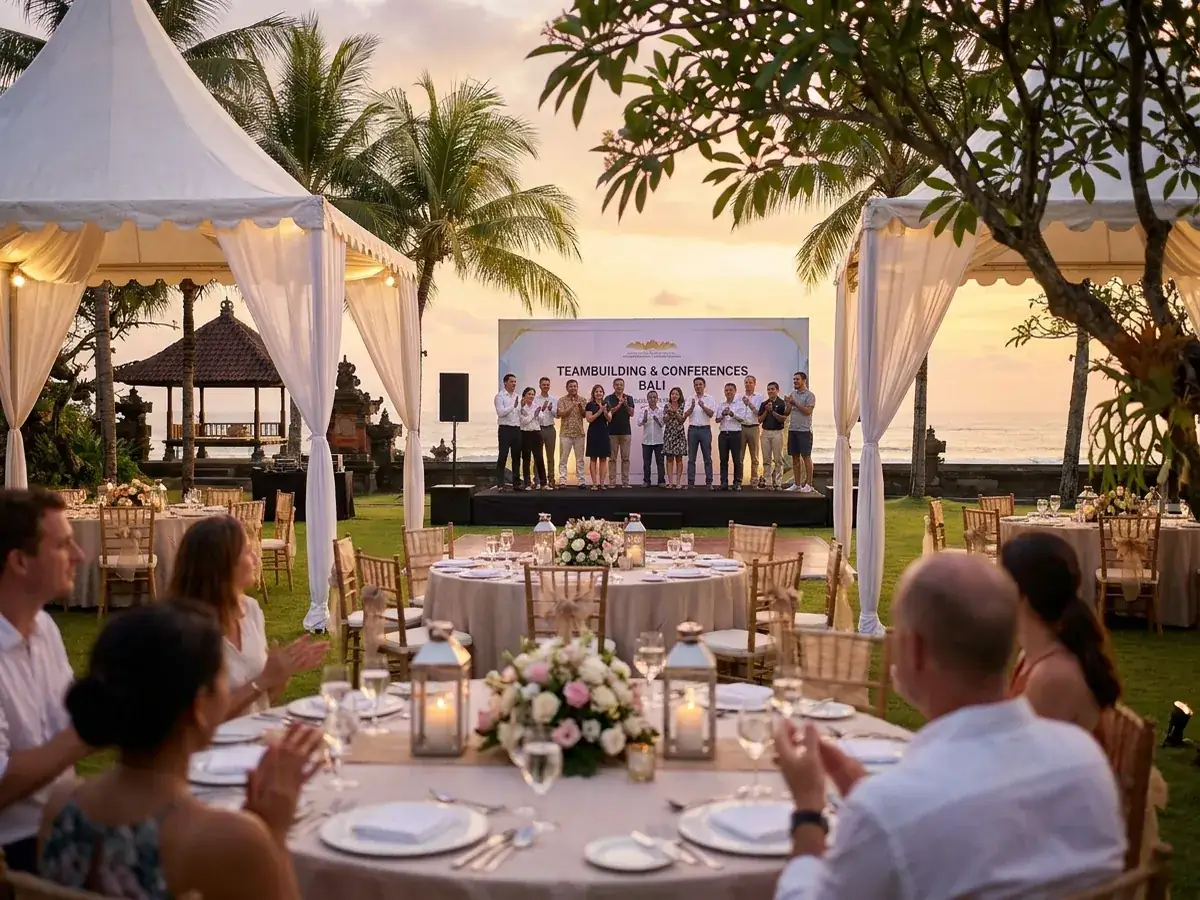 Conferences and forums in Bali — timbilding aktivnost