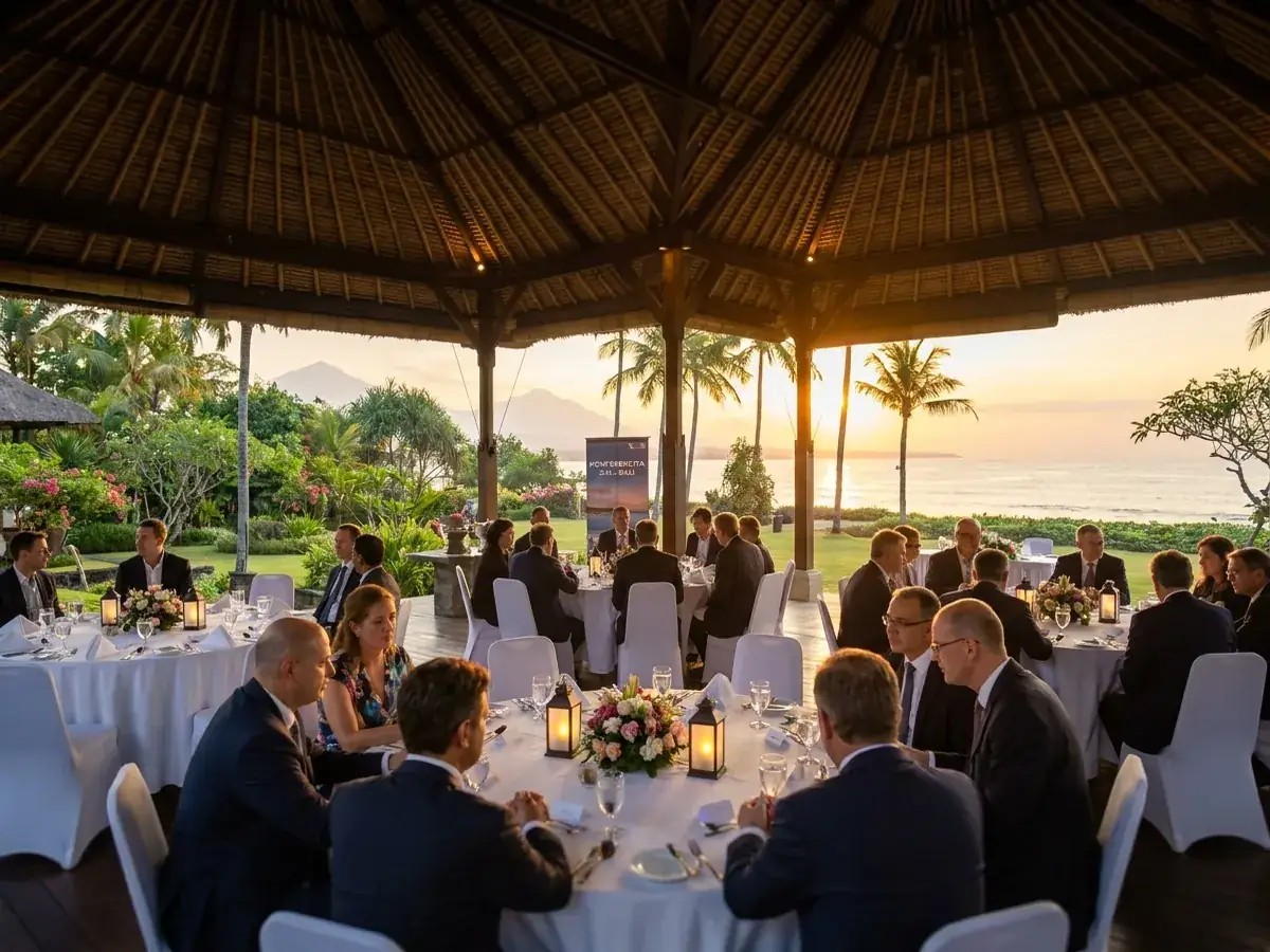Venues for corporate events in Bali — konferenciya zal