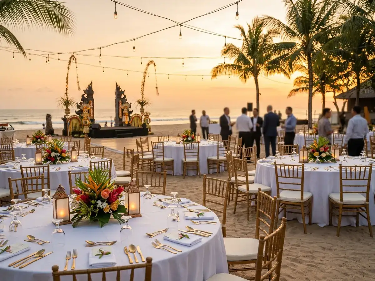 Programm und Unterhaltung für Firmenveranstaltungen auf Bali — gala uzhin stoly