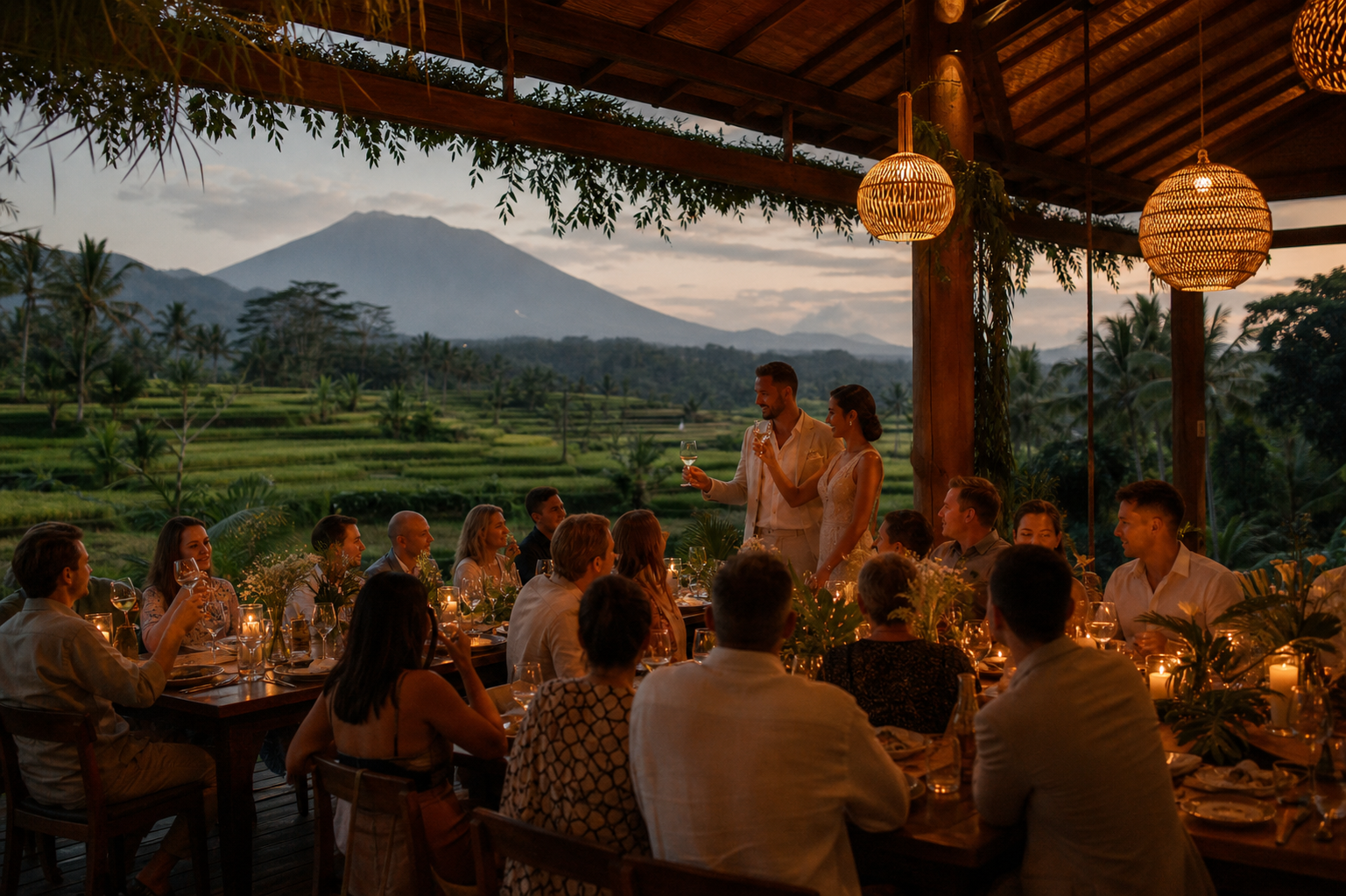 Wedding in Sidemen, Bali