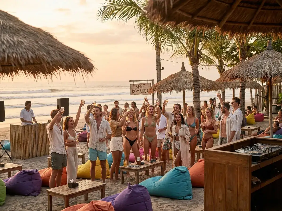 Bachelorette party in Bali — serf komanda