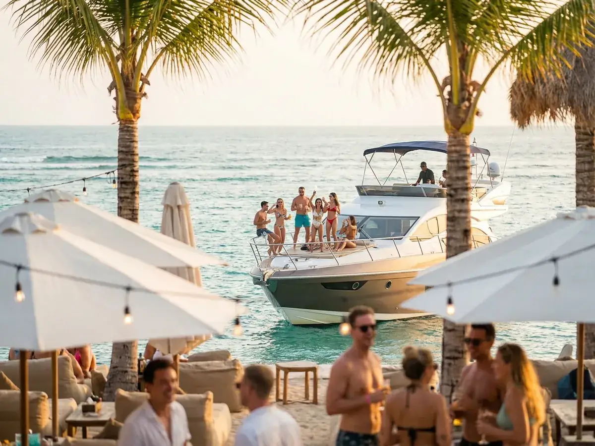 Bachelor party in Bali — yahta bord