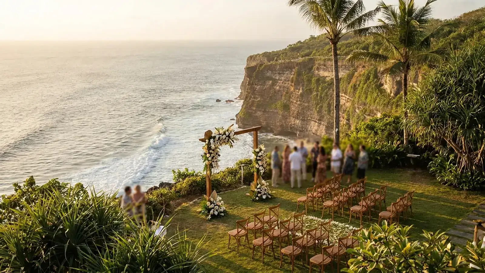 Case Study: Wedding for 30 Guests on Uluwatu Cliff, Bali
