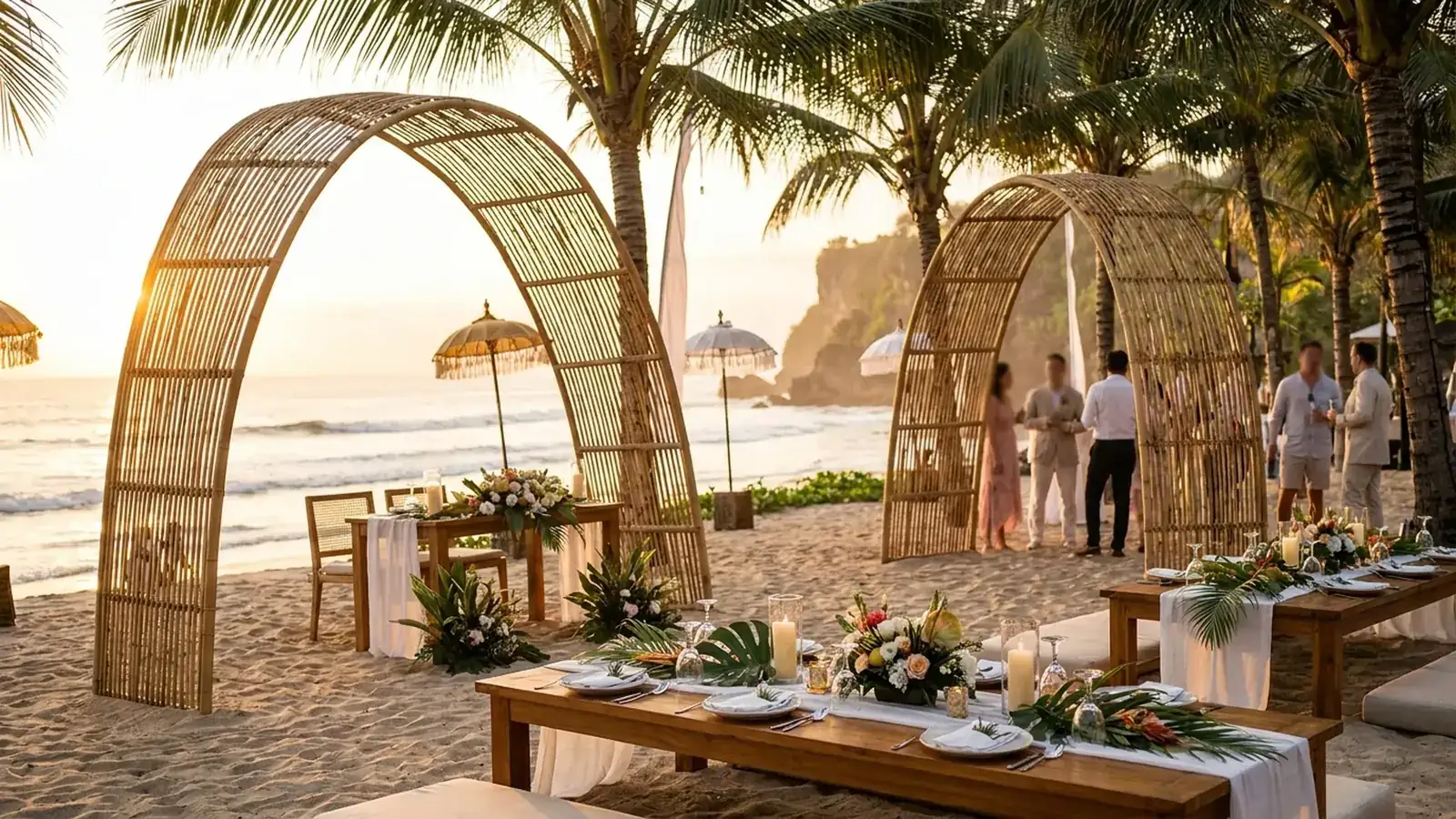 Bali Event Portfolio — Decor for Dinner on the Beach