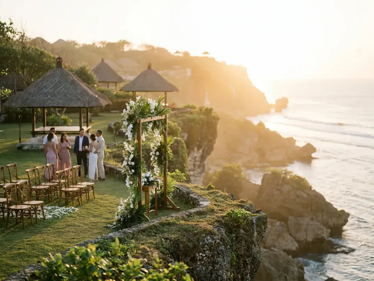 Case study: wedding for 30 guests in Uluwatu — klyuchevoy moment — photo 2