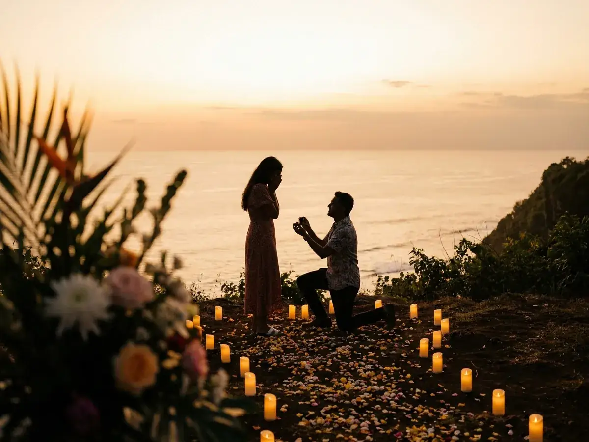 Secret marriage proposal photoshoot — cvety i kolco