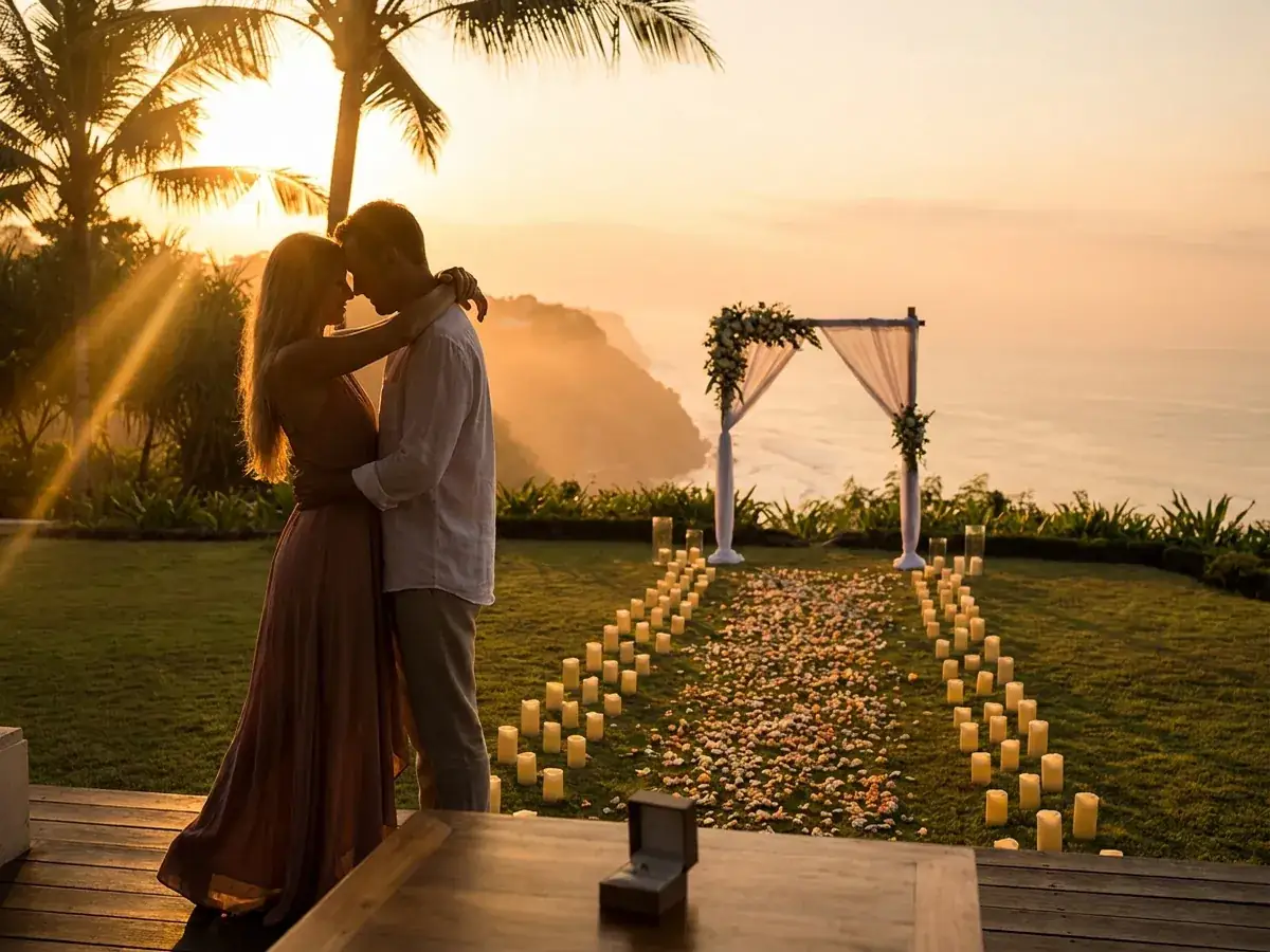 Marriage proposal ideas in Bali — para posle predlozheniya