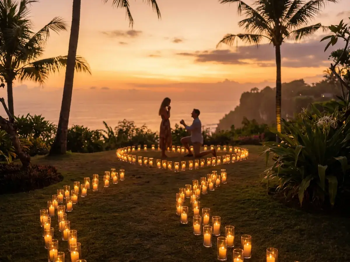 Marriage proposal ideas in Bali — skrytyj fotograf