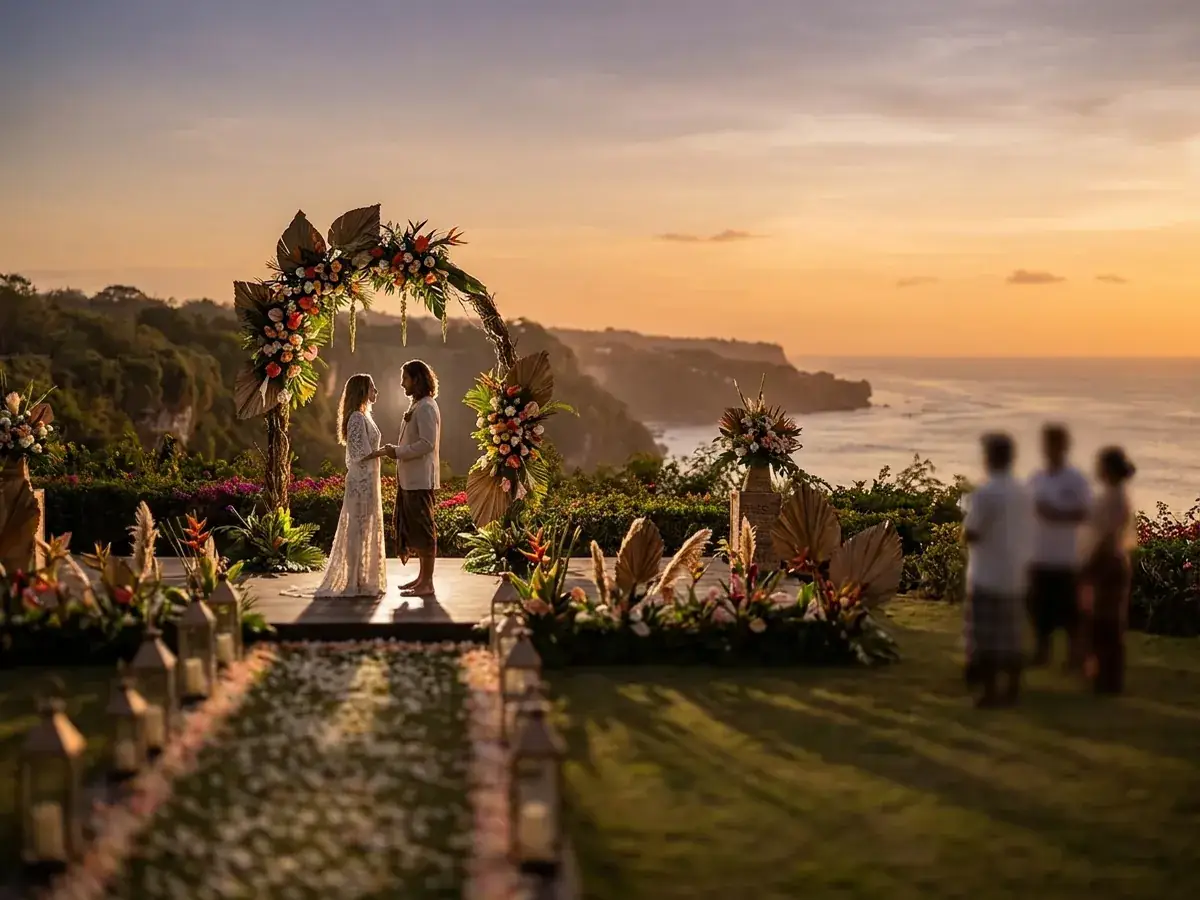 Wedding videographer in Bali — ceremoniya na zakate