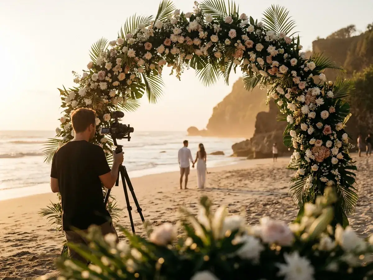 Wedding videographer in Bali — para na plyazhe