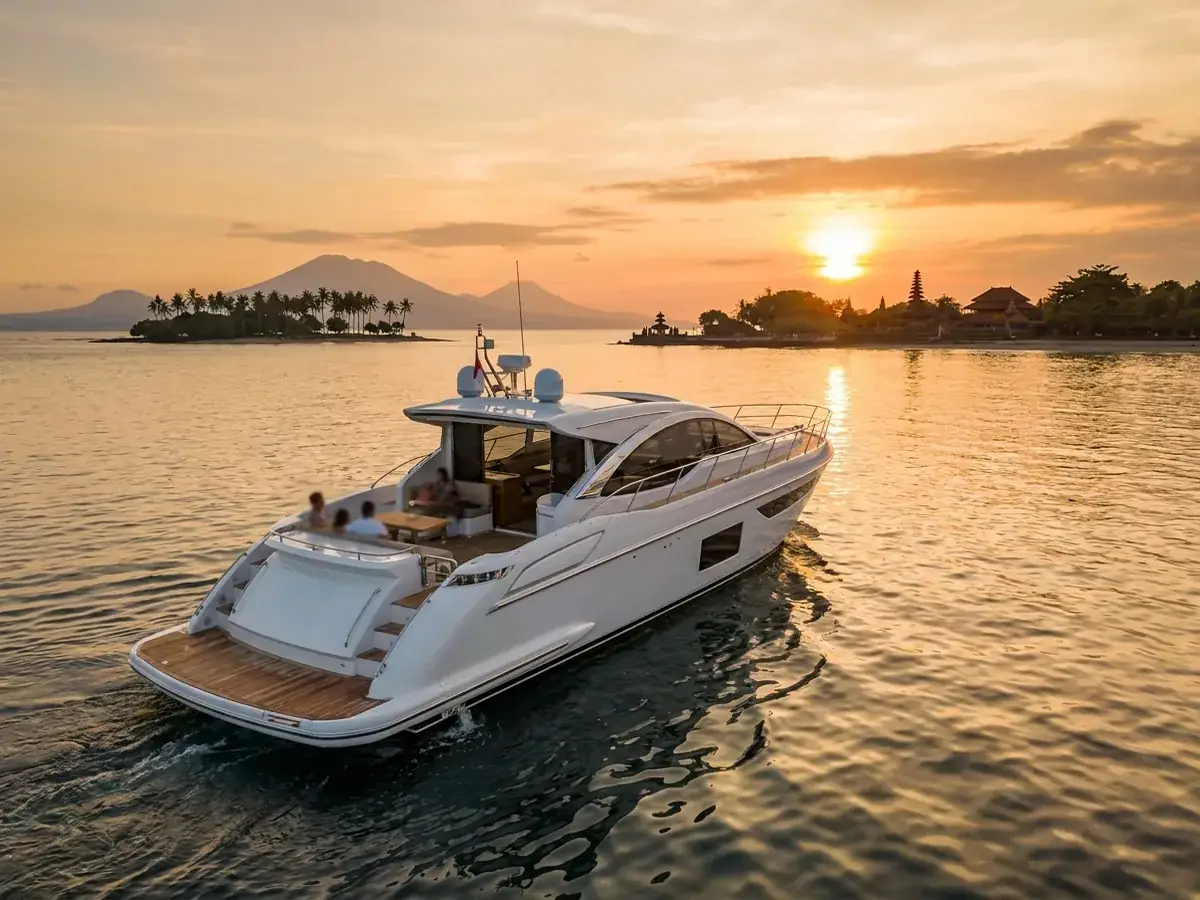 Yacht rental in Bali for an event — kapitan shturval