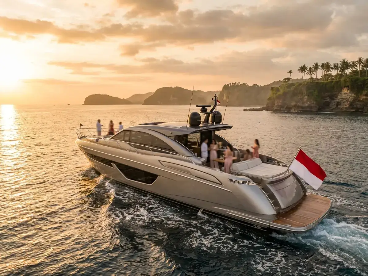Yacht rental in Bali for an event — kayter pribrezhe