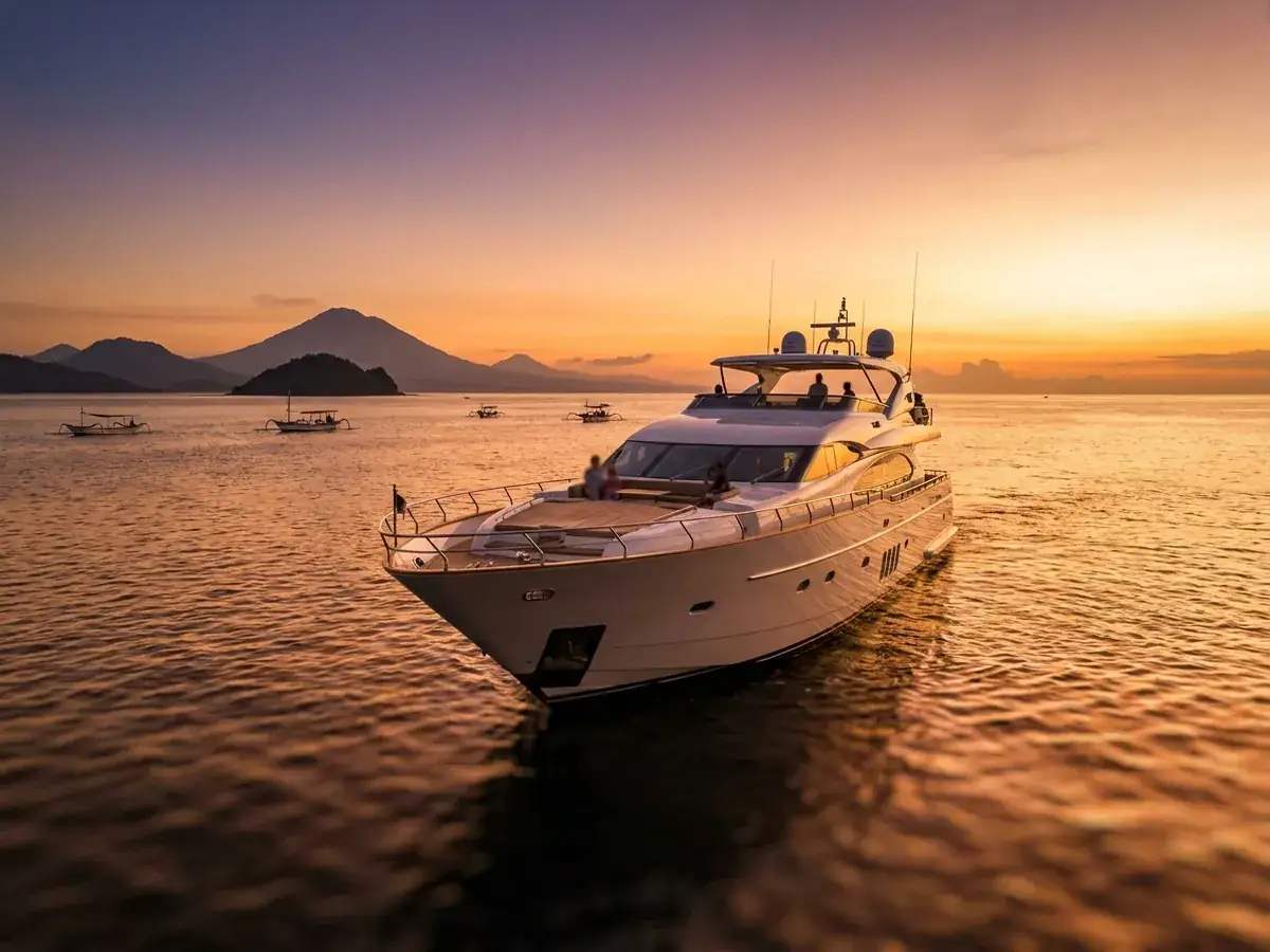 Yacht events in Bali — yahta na volne — photo 2