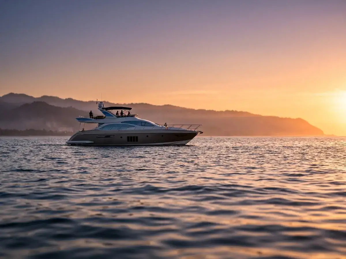 Yacht rental in Bali for an event — yahta na volne